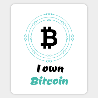 I own bitcoin Magnet